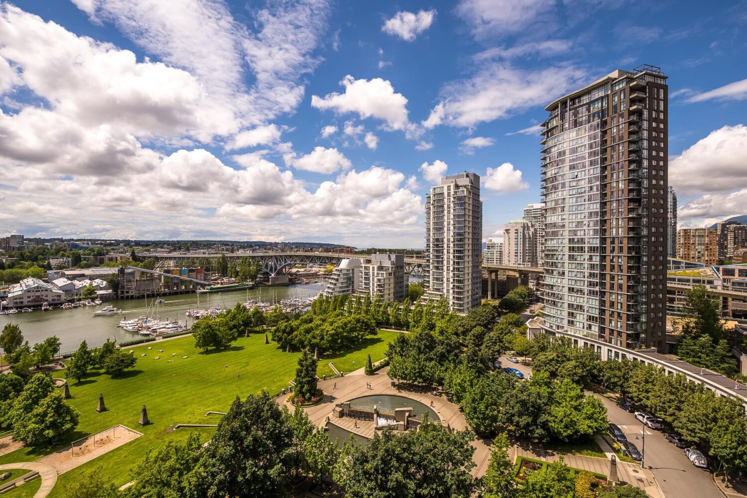 Park West strata at 455 Beach Crescent in Yaletown, Vancouver
